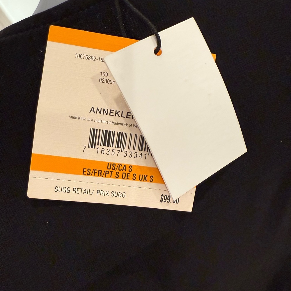 Anne Klein Elegant Black Apparel